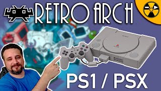 RetroArch Tutorial Completo Playstation 1 PSX PS1 no PC Androide TV Box e iOS [upl. by Nylirak]