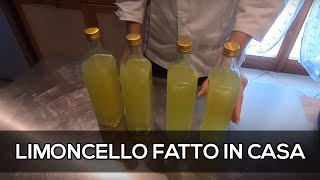 LIMONCELLO FATTO IN CASA  Ricette di Raffaela [upl. by Adilem924]