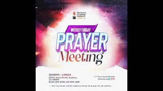 WEEKLY INTERCESSORY PRAYER MEETING [upl. by Verras]