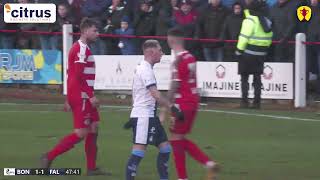 Match Highlights  Bonnyrigg Rose 21 Falkirk [upl. by Harden750]