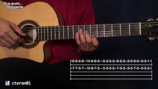 Y Volver volver  Ranchera Mexicana Tutorial Guitarra [upl. by Lam]