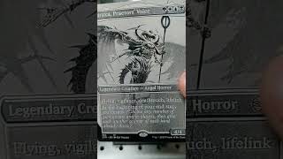 Atraxa Praetors Voice Metal Engraved MTG Proxy mtg laserengraving [upl. by Greenquist825]