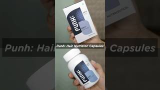 Punh  Hair Nutrition Capsules For Hair Fall Hair Loss amp Hair Regrowth 💁🏻‍♀️ [upl. by Leia]