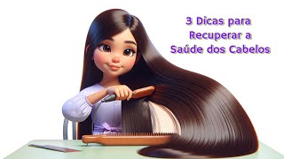 3 Dicas Para a Beleza e a Saúde dos Cabelos  INSCREVASE [upl. by Yrtnej210]