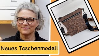 Neue Reißverschlusstechnik neues Taschenmodell  kostenlose Maße [upl. by Nnaaras455]