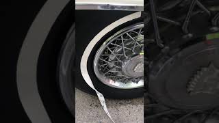 TredWear Whitewall Tire Sticker Application on 1978 Cadillac Coupe deVille Part 2 [upl. by Clarabelle]