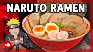 Make the RAMEN From Naruto  Tonkotsu Ramen Recipe [upl. by Backer]