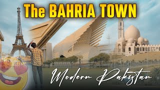 Dubai Of Pakistan 😍🇵🇰  Exploring The Bahria Town Karachi 🥵 [upl. by Ecirpak]