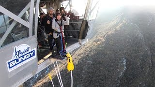 NEVIS BUNGY JUMP  NEW ZEALAND [upl. by Teddie]