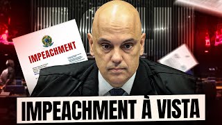 VAZAMENTOS EXPLOSIVOS E PEDIDO DE IMPEACHMENT O FIM DA LINHA PARA ALEXANDRE DE MORAES [upl. by Noraed]