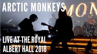 Arctic Monkeys Live From the Front Row at the Royal Albert Hall 2018 4K [upl. by Otecina]