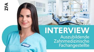 ZFA  Zahnmedizinische Fachangestellte  Azubi Interview mit Venesa [upl. by Euridice145]