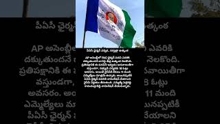 YSR CongressElection of PAC chairman [upl. by Osgood268]