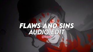 Flaws and sins  Juice wrld edit audio [upl. by Glasgo]