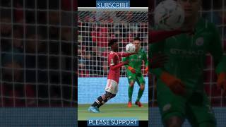 Anthony Elanga scores stunning goal to make it 30 vs Manchester City trending shorts fifa22 [upl. by Faso]