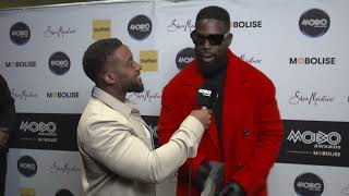 Ghetts Reacts To Winning Pioneer Award 2024 Winners Interview MOBOAwards [upl. by Leagiba]