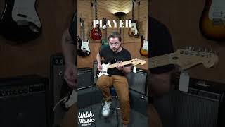 Fender Stratocaster Shootout  Player vs Performer vs American Professional II [upl. by Ahsatsan]