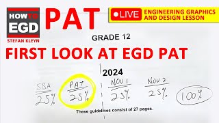 Grade 12 EGD PAT  First Look [upl. by Ahsinauj]