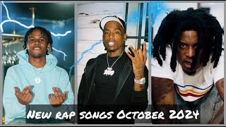 BEST NEW RAP SONGS  OCTOBER 2024 [upl. by Etteneg]