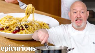 The Best Pasta Carbonara Youll Ever Make RestaurantQuality  Epicurious 101 [upl. by Gerstner]