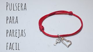 Pulsera nudo corredizo facil [upl. by Olram]