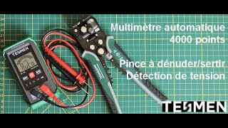 Test du multimètre TESMEN TM510 [upl. by Greysun]