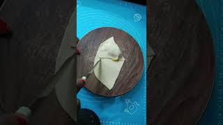 Quick samosa design folding short video youtube [upl. by Gabbi]