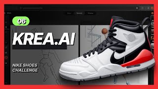 Krea AI  Design your NIKE shoes with Krea AI EP07 [upl. by Kcirderfla]