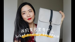 whats in my backpack  Rains  留学生上学的包里有什么？ [upl. by Pederson]