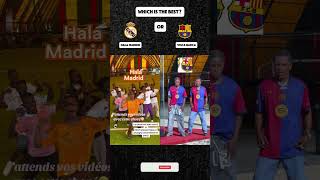 VISCA BARÇA Vs HALA MADRID Prt 6 shorts dance music halamadrid viscabarça laliga [upl. by Nudd]