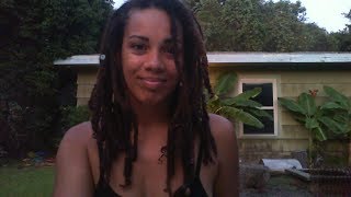 Freeform Dreadlocks on Thin Biracial  Mixed Hair Update 2 12 years amp Products Used [upl. by Notirb657]