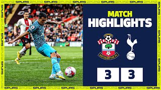 Late penalty controversy STUNS Spurs as Saints fight back  HIGHLIGHTS  Southampton 33 Spurs [upl. by Namyh]