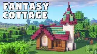 Minecraft Fantasy Cottage Tutorial [upl. by Htebazileyram922]