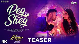 Peg Sheg Teaser  Bhangra Paa Le  Sunny Rukshar  Jonita Gandhi Akasa Shashwat Singh A bazz [upl. by Noek]