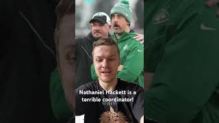 Nathaniel Hackett is a TERRIBLE OC newyorkjets nfl jets aaronrodgers nathanielhackett [upl. by Osner]