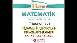 Sonuç Yayınları 11Sınıf Matematik Kitabı Trigonometri Konusu 4551 Sayfaları [upl. by Tara]