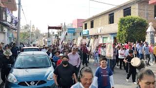 El Señor de la Columna San Andrés Cuamilpa Tlaxcala 2024 [upl. by Clarhe]