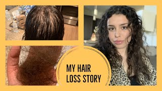 MY HAIR LOSS STORY how to recover from telogen effluvium [upl. by Mattah]