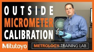 Outside Micrometer Calibration  How to Calibrate  Mitutoyo [upl. by Malarkey]