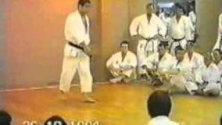 Hirokazu Kanazawa  Seminar 1994  Bassai Dai [upl. by Yrtneg310]