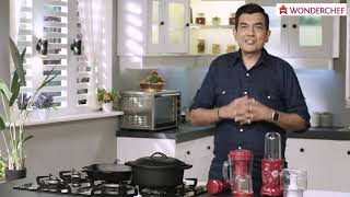 Best Mixer Grinder  Nutriblend Bolt  Food Processor  600 watts  Wonderchef by Sanjeev Kapoor [upl. by Hetty776]