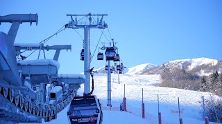 Valmorel  La télécabine de Planchamp le nouvel atout ultramoderne de la station [upl. by Ardeth931]