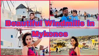 Mykonos Windmills amp Little Venice Walking Tour vlog ।।mykonos greece banglavlog travel [upl. by Endor427]