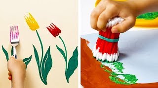 16 TRUCOS DE DIBUJO CREATIVOS PARA NIÑOS [upl. by Simah]