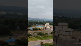 Srisailam temple view from Ganesh sadan ganga c block srisailam ganeshsadan templeview [upl. by Laurella]