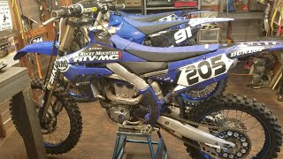 111 YZ250F 20192023 Full Motor Rebuild Part 1 Engine locked up on this Yamaha [upl. by Anatnom142]