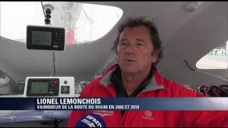 Voile  Route du Rhum  Lemonchois vise le triplé  0111 [upl. by Etnuahs]