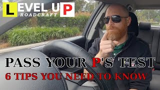 Pass Ps Driving Test Australia amp NSW  6 TIPS FOR EVERYONE [upl. by Lesde562]