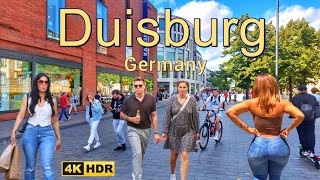 Duisburg Germanytour in Duisburg one of the most beautiful cities in NRW in Germany 4k HDR [upl. by Jacobba750]