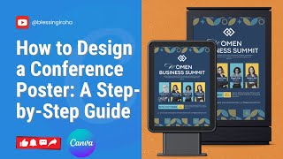 How to Design a Conference Poster A Step by Step Guide [upl. by Heimlich]